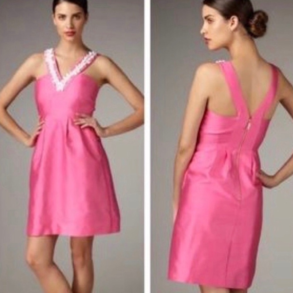 Kate Spade NWT Jana Dress Pink Silk Sz 12